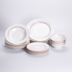 Столовий сервіз на 6 персон порцеляновий Lora