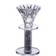 Підсвічник декоративний Diamante скляний 12 см