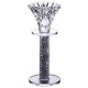 Подсвечник декоративный Diamante стеклянный 15 см
