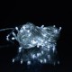 Гирлянда Нить 50 LED 6 м прозрачная, белый