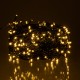 Гирлянда Нить уличная 300 LED 30 м от сети черная нить желтый