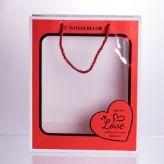 Подарунковий пакет Love 26*10*32 см 12 штук в упаковці