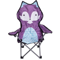 Дитяче крісло туристичне складане 34*58*65 см, фіолетовий з блакитним