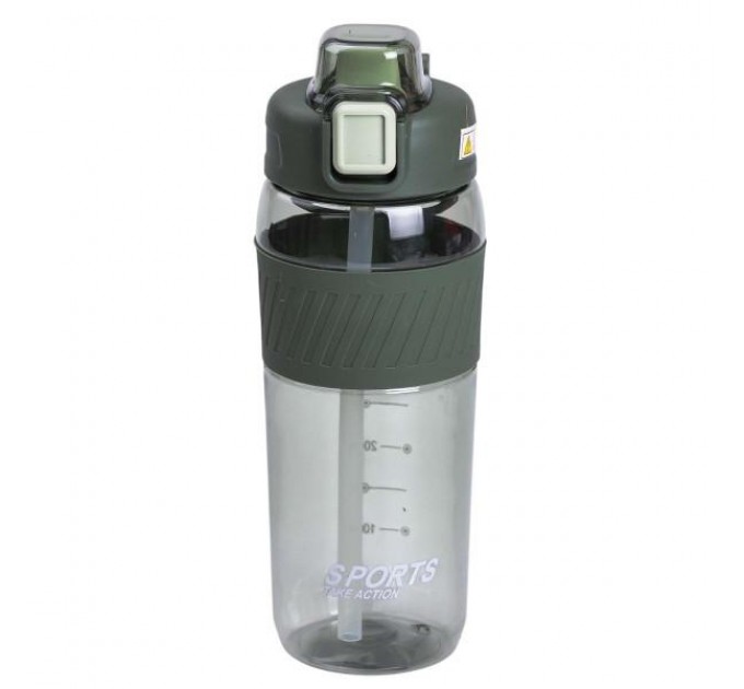 Пляшка для води Sports об'ємом 600 мл, зелений