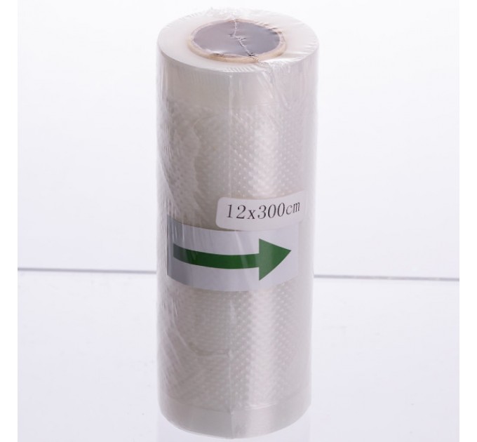 Пакети для вакууматора у рулоні 12*300 см