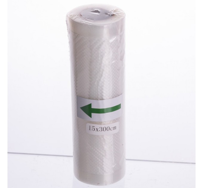 Пакети для вакууматора у рулоні 15*300 см