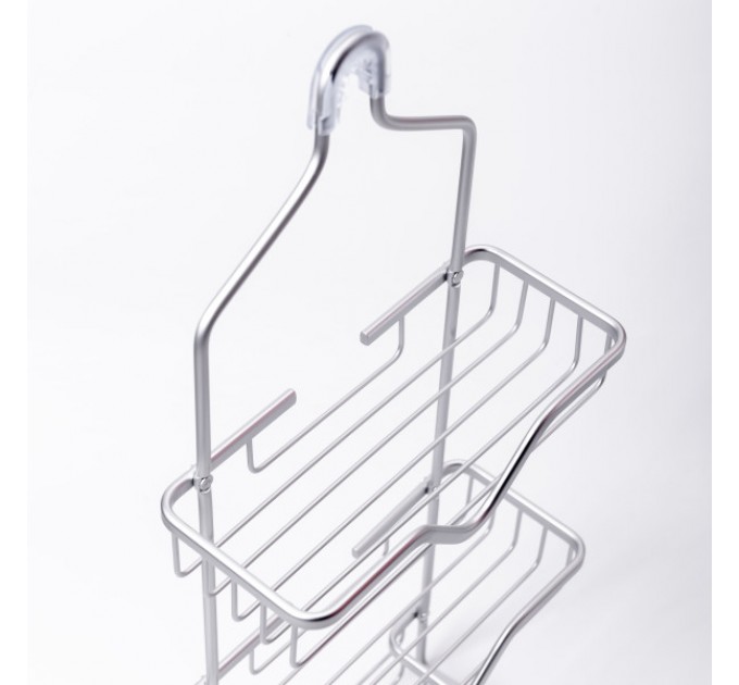 Полка для ванной комнаты трехъярусная подвесная 25*12*65 см