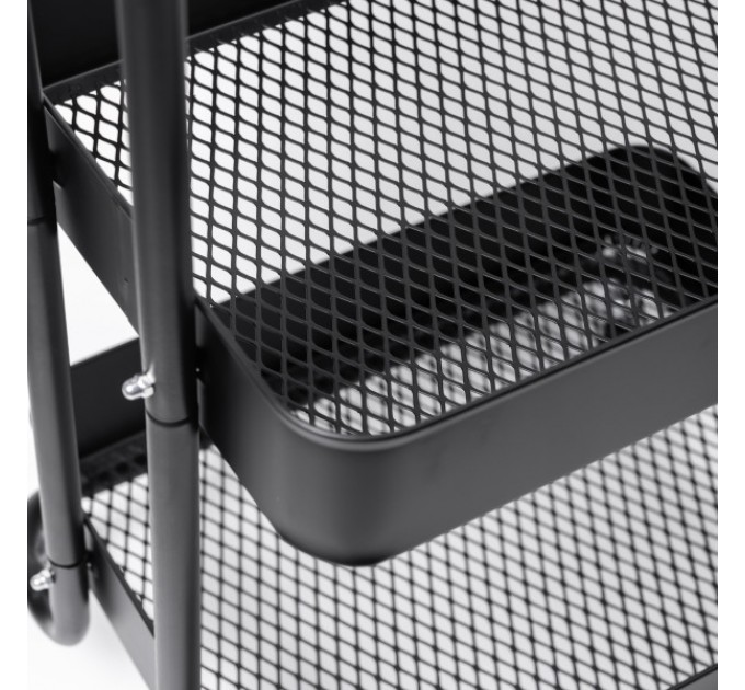 Тележка-органайзер на колесиках трехъярусная