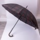 Парасоля тростина напівавтомат складна 117 см, сірий