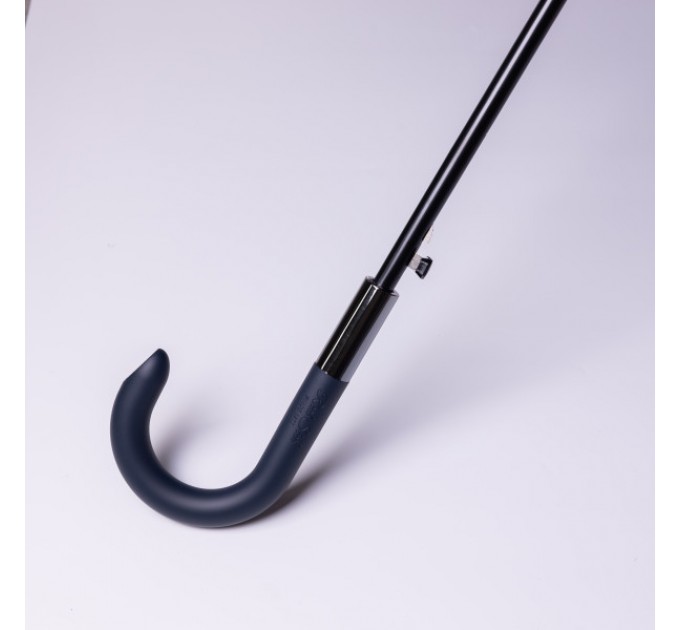 Зонтик трость полуавтомат сложный 117 см, синий