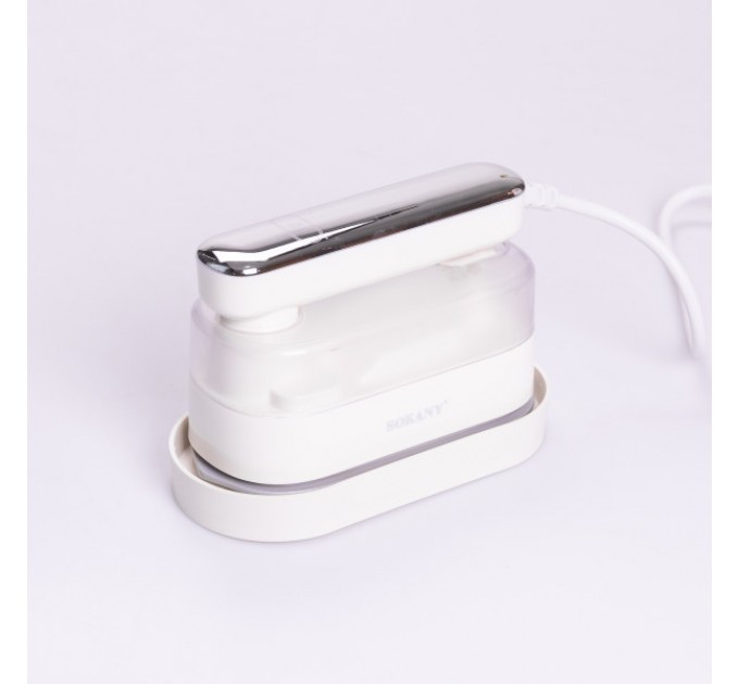 Дорожня праска SOKANY SK-11045 з керамічною підошвою, білий