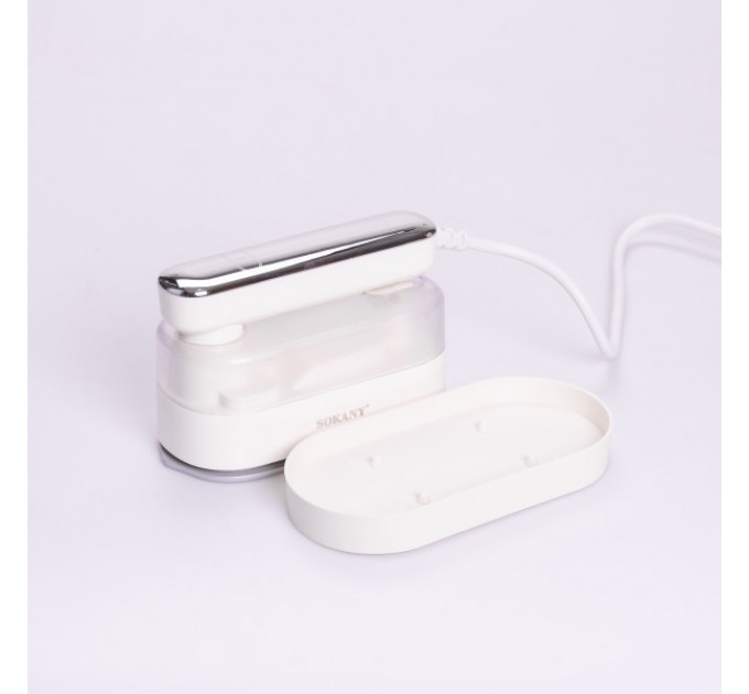 Дорожня праска SOKANY SK-11045 з керамічною підошвою, білий