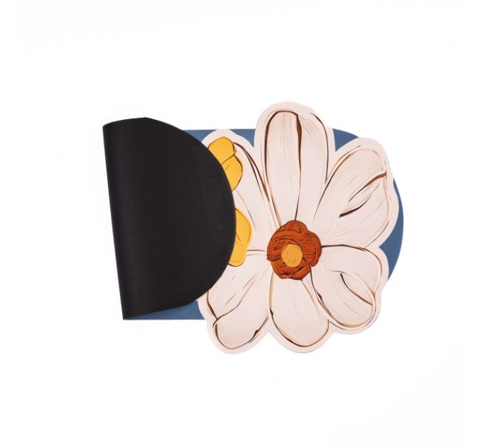 Килимок вологопоглинаючий для ванної кімнати 75*45 см, синій