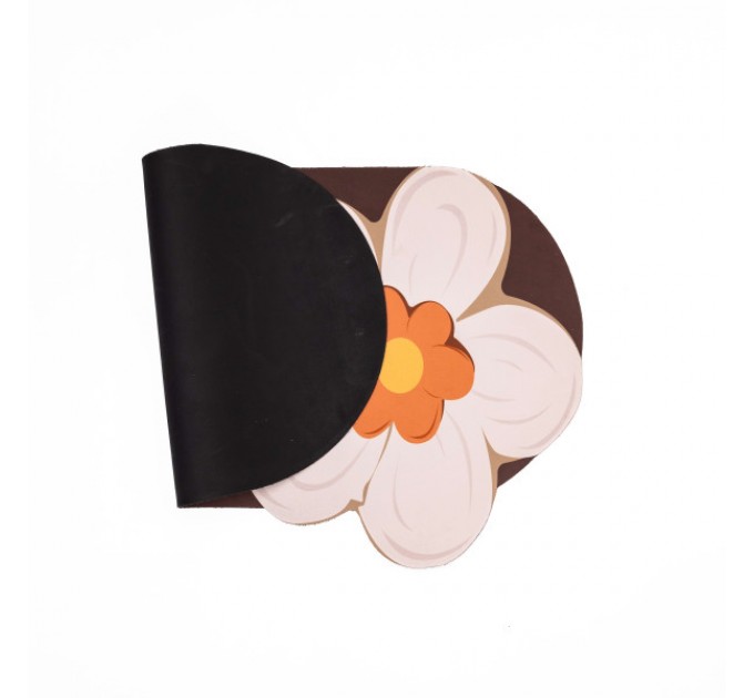 Килимок вологопоглинаючий для ванної кімнати 75*45 см, коричневий