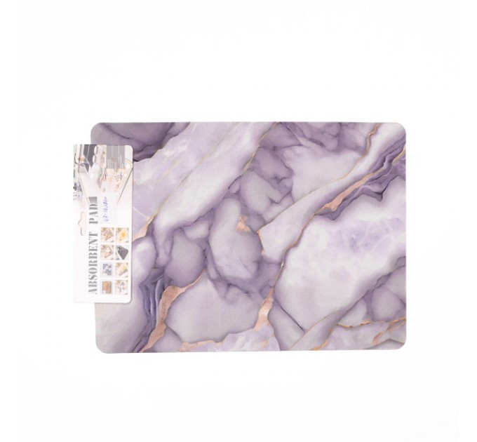 Килимок для сушки посуду антиковзкий 37,5*13 см, мармур