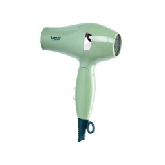 Фен для волосся дорожній VGR V-432 з концентратором, зелений Фен для волосся дорожній VGR V-432 з концентратором, зелений