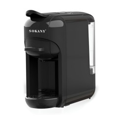 Кавоварка капсульна Sokany SK-516 з адаптером для капсул 600 мл, чорний Кавоварка капсульна Sokany SK-516 з адаптером для капсул 600 мл, чорний
