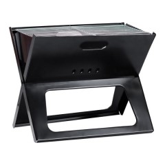 Мангал складаний переносний з хромованою решіткою