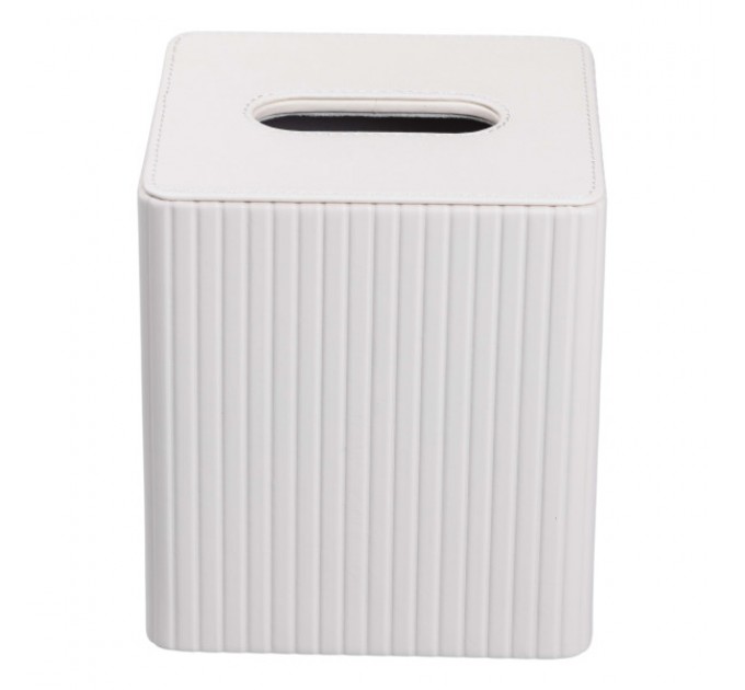 Салфетка из экокожи 13х13х14,7 см, бежевый