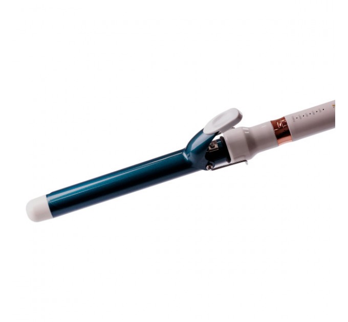 Плойка для волос Sokany SK-674 диаметром 25 мм, бирюзовый металлик.