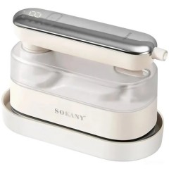 Дорожня праска SOKANY SK-11045 з керамічною підошвою, білий