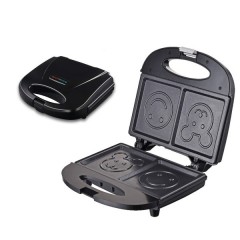 Вафельниця Sokany SK-128 для випікання мультяшних панкейків, чорний Вафельниця Sokany SK-128 для випікання мультяшних панкейків, чорний