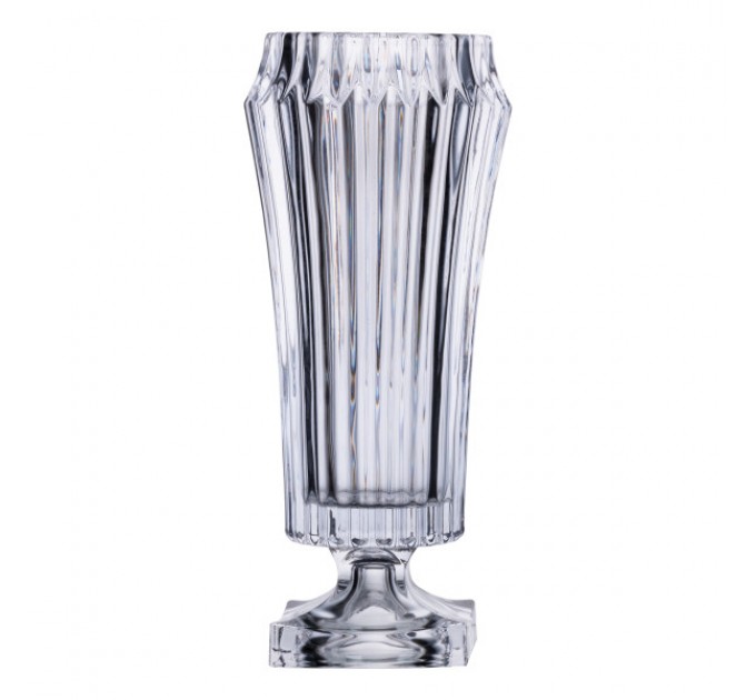 Ваза декоративна Minimalist скляна фігурна 34.5 см