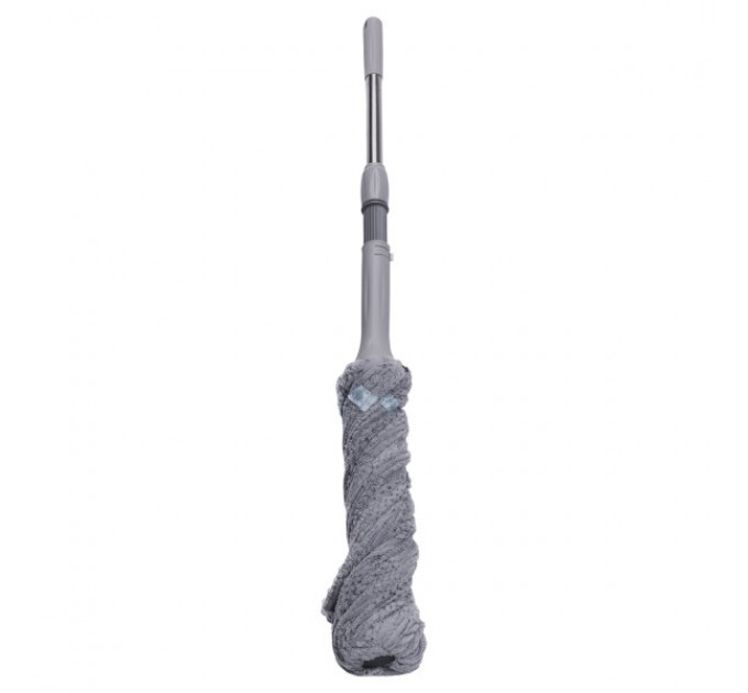 Швабра-моп веревочная для мытья полов 134 см, серый