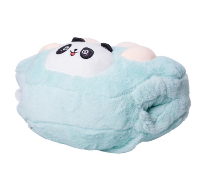 Іграшка-подушка з пледом та муфтою Панда 120*160см