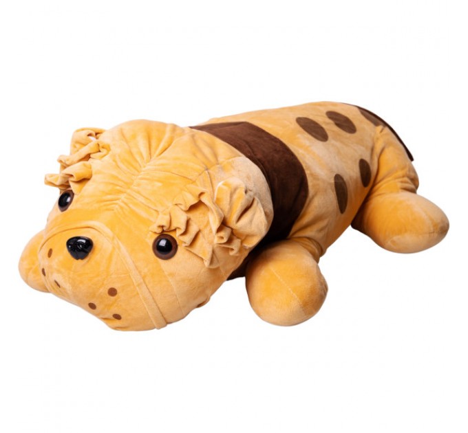 Іграшка-подушка з пледом Шарпей 120*160см, рудий Іграшка-подушка з пледом Шарпей 120*160см, рудий