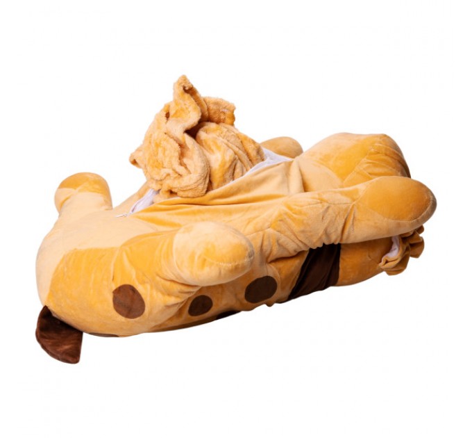 Іграшка-подушка з пледом Шарпей 120*160см, рудий