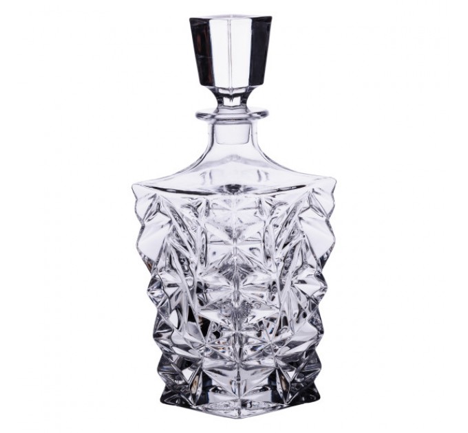 Декантер для віскі Better 1 л із кришталевого скла, прозорий