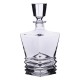 Декантер для віскі Crystal Glass 1 л із товстого скла, прозорий