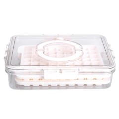 Контейнер для льоду пластиковий 30.5*24*7 см, бежевий Контейнер для льоду пластиковий 30.5*24*7 см, бежевий