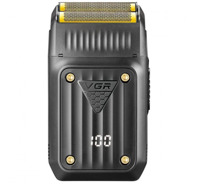 Електробритва-шейвер VGR V-363 акумуляторна для сухого гоління, чорний