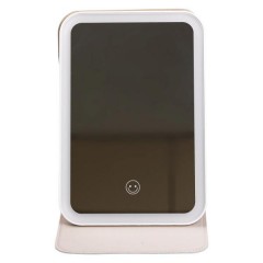 Косметичне дзеркало-планшет з LED-підсвіткою 19,5х13,5 см, бузковий