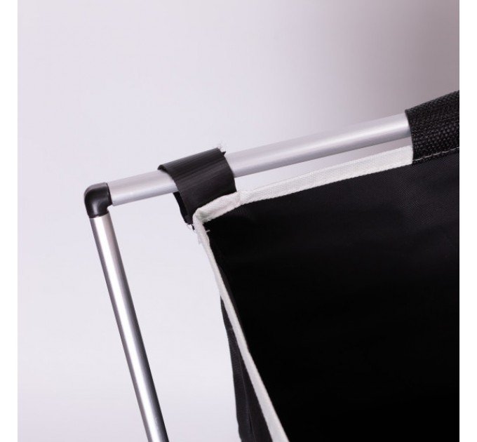 Корзина для белья текстильная на 3 секции 65*40*58 см