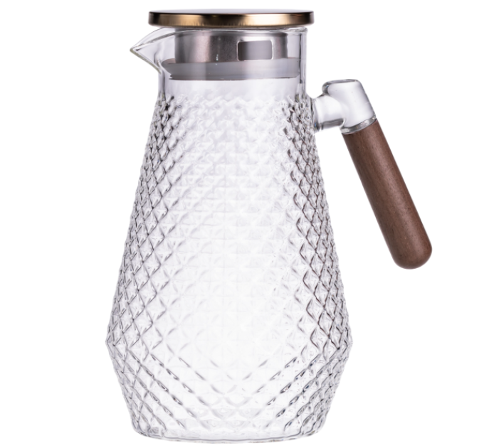 Чайник заварювальний з боросилікатного скла 2 л