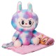 Labubu велика м'яка іграшка, фіолетовий