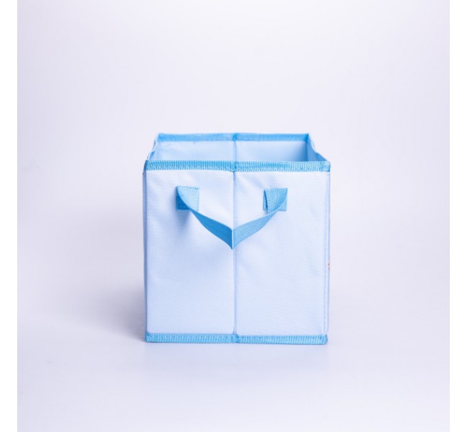 Органайзер текстильний для зберігання іграшок 30*20*20 см, блакитний