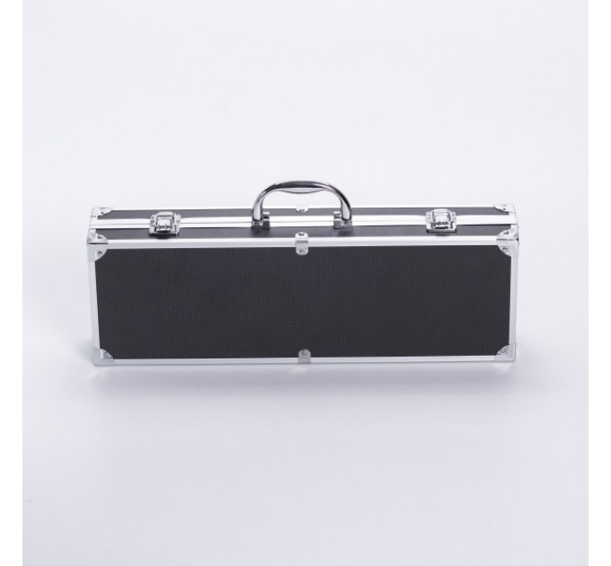 Набір аксесуарів для грилю та барбекю в кейсі 19 предметів