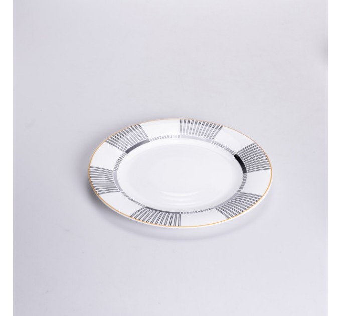 Столовий сервіз на 6 персон порцеляновий Geometry