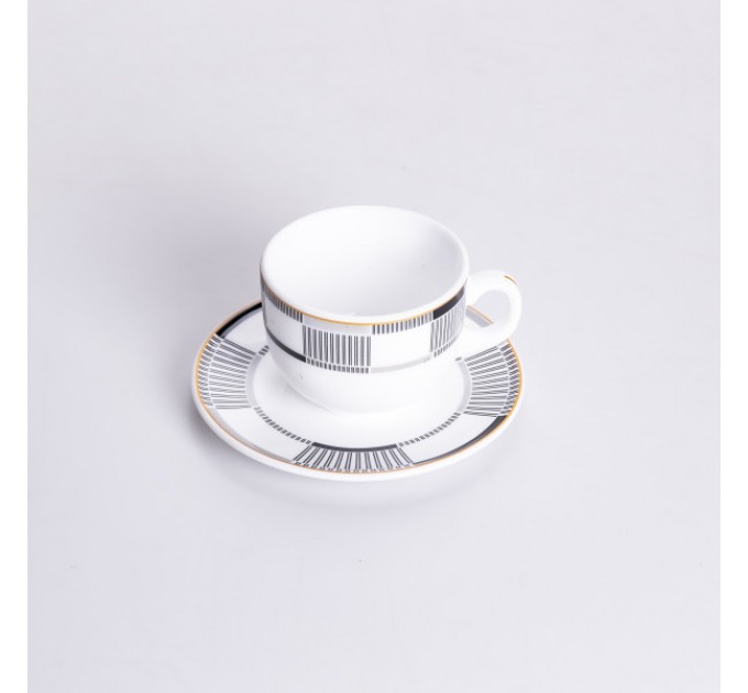 Столовий сервіз на 6 персон порцеляновий Geometry