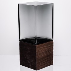 Ваза для квітів та декору Smart Wood 1,5 л