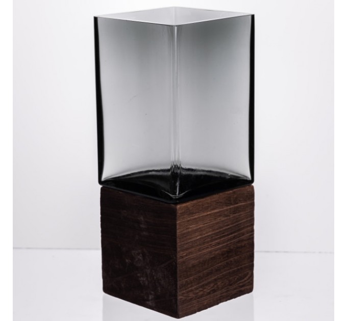 Ваза для квітів та декору Smart Wood 1,5 л