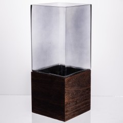 Ваза для квітів та декору Smart Wood 3 л