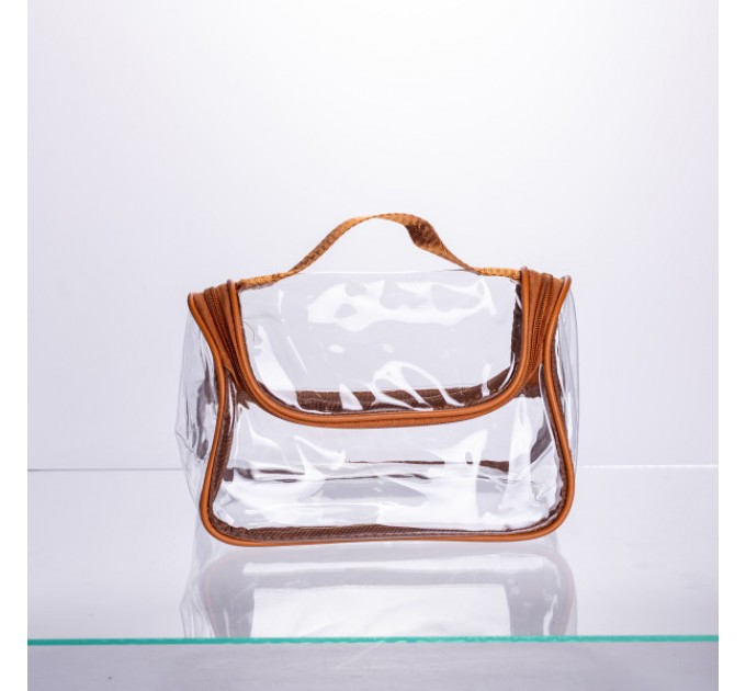 Набір косметичок прозорих 2 штуки 23.5*13*16 см/ 18*8*10.5 см