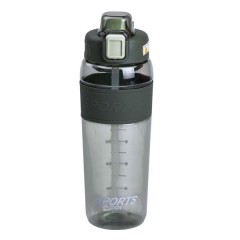 Пляшка для води Sports 800 мл з трубочкою, зелений Пляшка для води Sports 800 мл з трубочкою, зелений