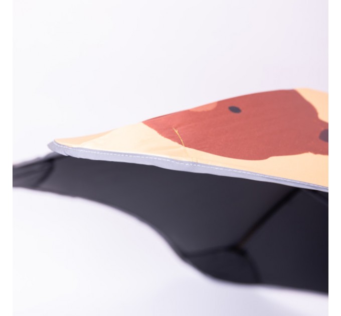 Дитяча парасоля-тростина механічна 90 см, жовтий