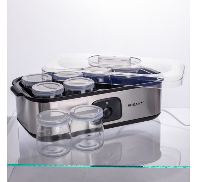 Йогуртниця SOKANY SK-08109 20 Вт 1,26 л